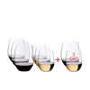 Набор стаканов O Wine Tumbler Pay 6 Get 8 Value Gift Pack Viognier / Chardonnay + Cabernet / Merlot, 8 шт., 5414/50, Riedel, фото 