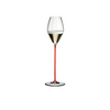 Бокал для шампанского High Performance Champagne Glass Red, красная ножка, 375 мл, 32.5 см, Riedel, фото 