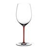Бокал для красного вина Cabernet, 625 мл, прозрачный/красный, хрусталь, серия Fatto a Mano, Riedel, фото 