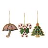 Набор ёлочных украшений Christmas blink из коллекции New Year Essential, 3 шт., Tkano, фото 