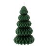Свеча декоративная Origami зеленого цвета из коллекции New Year Essential, 19 см, Tkano, фото 