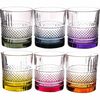 Набор из 6-ти стаканов для виски RCR Brillante Color 340мл, хрустальное стекло, Италия, фото 