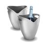 Ведерко для льда Ice Bucket Silver, Pulltex, фото 