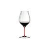Бокал для красного вина Pinot Noir 4884/67R, 830 мл, красная ножка, серия Fatto a Mano, Riedel, фото 