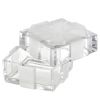 Доза - шкатулка с матовым бантом Boxes, 7,2 см, Crystal Bohemia, фото 