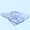 Салатник-кабарет Trays 4-секционный, 35 см, Crystal Bohemia, фото 
