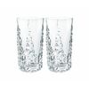 Набор высоких стаканов Sculpture Longdrink Set/2, 2 шт., 420 мл, хрусталь, Nachtmann, фото 