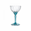 Набор бокалов для коктейля Florian Lucent Blue, 4 шт, 240 мл, D97 мм, H164 мм, хрустальное стекло, Bormioli Rocco, фото 