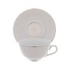 Чайная пара Rococo с платиновой полосой 220 мл, Repast, фото 