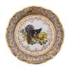 Набор из 6-ти тарелок Охота зеленая 17 см, серия Мария Тереза, Repast, фото 