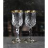 Набор из 2-х фужеров для вина RCR Opera 230 мл, золото, Италия, фото 