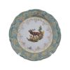 Тарелка Охота зеленая 19 см, серия Мария Тереза, Repast, фото 