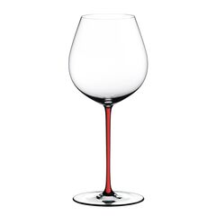 Бокал для красного вина Old World Pinot Noir, 705 мл, прозрачный/красный, хрусталь, серия Fatto a Mano, Riedel, фото 