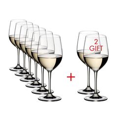 Набор бокалов Vinum Pay 6 Get 8 Value Gift Pack Viognier / Chardonnay / Verdejo, 8 шт., 350 мл, 7416/05, Riedel, фото 