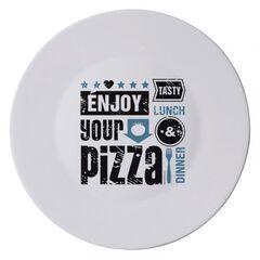 Блюдо для пиццы 33 см, стеклокерамика, серия Pizza&beer, Bormioli Rocco, фото 