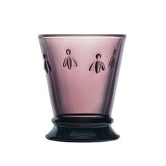 Набор из 6-ти стаканов O/F 260 мл, h 10,3 см, d 8,4 см, серия ABEILLE AUBERGINE, La Rochere, фото 