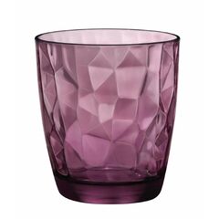 Набор из 6-ти стаканов 305 мл, хрустальное стекло, серия DIAMOND Rock Purple, Bormioli Rocco, фото 
