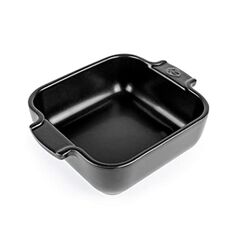 Форма для запекания квадратная SATIN BLACK 660 мл, 18 см, H4,5 см, черный, Peugeot, фото 