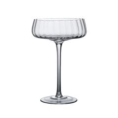Набор из 4-х бокалов блюдец для игристого вина 320 мл, Optical, P.L.-BarWare, фото 