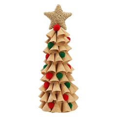 Декор новогодний Classics из джута и гофрированного картона из коллекции New Year Essential, Tkano, фото 
