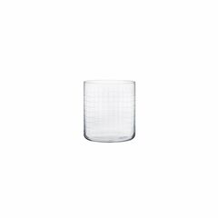 Набор стаканов Олд Фэшн Finesse Grid, 390 мл, 4 шт, D=80, H=88 мм, хрустальное стекло, Nude, фото 