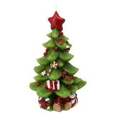 Свеча декоративная Green Miracle из коллекции New Year Essential, 18 см, Tkano, фото 