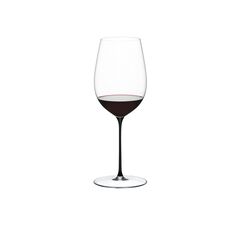 Бокал для вина Superleggero Bordeaux Grand Cru, 953 мл, 6425/00B, черная ножка, Riedel, фото 