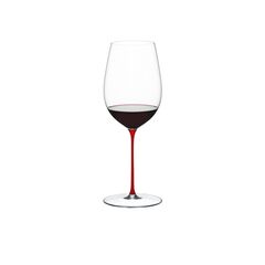 Бокал для вина Superleggero Bordeaux Grand Cru, 953 мл, 6425/00R, красная ножка, Riedel, фото 