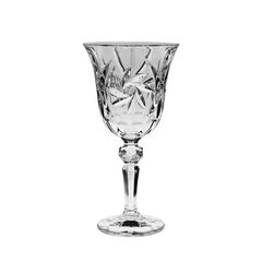 Набор из 2-х бокалов для вина Pinwheel, 220 мл, Crystal Bohemia, фото 