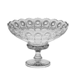 Салатник на ножке 500PK, 25 см, Crystal Bohemia, фото 