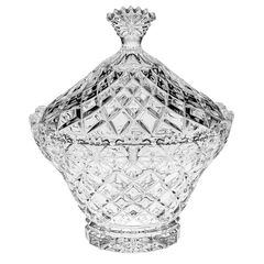 Доза Daisy, 19,8 см, Crystal Bohemia, фото 