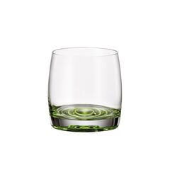 Набор из 6-ти стаканов для виски PAVO AQUA green, 230 мл, Crystal Bohemia, фото 