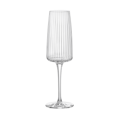 Набор бокалов PROSECCO Exclusiva, 6 шт, 255 мл, D47,5 мм, H225 мм, хрустальное стекло, Bormioli Rocco, фото 
