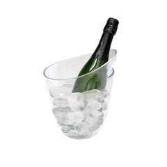 Ведро для шампанского с ручками для 1-й бутылки, 2 л, d=200/110 мм, h=225 мм, пластик, Vin Bouquet, фото 