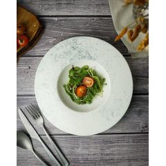 Тарелка для пасты "Гурмэ" 26 см, цвет дымчатый, SMOKY, Porland, фото 