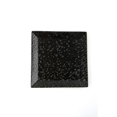 Тарелка квадратная 18см, чёрный, BLACK MOSS, Porland, фото 