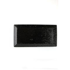 Тарелка прямоугольная 32см, чёрный, BLACK MOSS, Porland, фото 