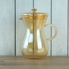 Молочник с крышкой Diamond 1 л, цвет медовый, Repast, фото 