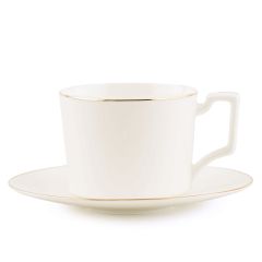 Набор из 6-ти чайных пар 250 мл Айвори Gold, Repast, фото 