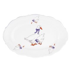 Блюдо овальное 33 см Гуси, Repast, фото 