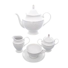 Чайный набор на 6 персон Жемчуг, 15 предметов, Repast, фото 