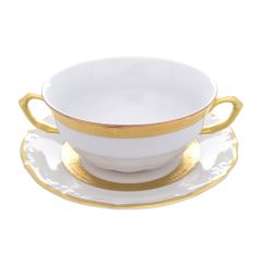 Бульонная пара Матовая полоса, серия Мария Тереза, Repast, фото 