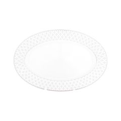 Блюдо овальное 24 см, серия Серебряная сетка, Repast, фото 