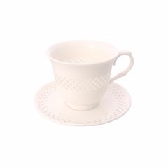 Чайная пара фарфоровая Рисовые зерна 220 мл, Repast, фото 