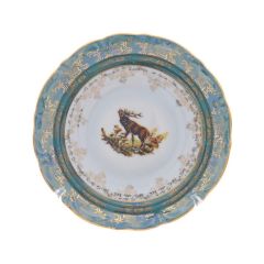 Салатник 15,5 см Охота зеленая, серия Мария Тереза, Repast, фото 