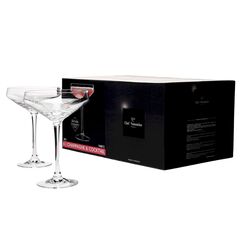 Набор бокалов-блюдец для шампанского Cabernet 300мл; D=16,8, H=17см; 6 штук, Chef&Sommelier, фото 