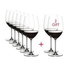 Набор бокалов Riedel Veritas Cabernet / Merlot Pay 6 Get 8, 8 шт., 7449/0, Riedel, фото 