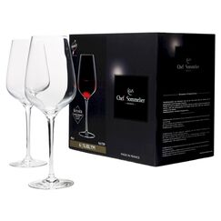 Набор бокалов для вина Sublym, 6 шт, 450 мл, D87 мм, H250 мм, Chef&Sommelier, фото 