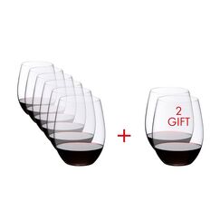 Набор стаканов O Wine Tumbler Pay 6 Get 8 Value Gift Pack Cabernet / Merlot, 8 шт., 600 мл, 5414/80, Riedel, фото 
