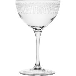 Набор бокалов для коктейля Novecento Art Deco, 6 шт, 235 мл, D95 мм, H155 мм, хрустальное стекло, Bormioli Rocco, фото 